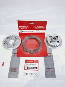 Kaki 4+Lawan Kaki 4+Kampas Kopling GN5 Honda Grand Supra x lama ori Asli Motorcycle