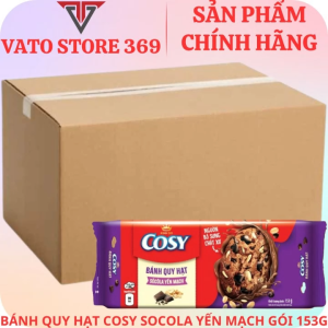 Bánh quy hạt COSY yến mạch socola gói 135g