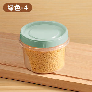 Heat Resistant round Lidded Fridge Preservation Box Small Fruit Storage Box Microwave Safe Lunch Box Sealed Jar Kitchen Storage