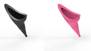 【Hot item】 PurePlunge Female Silicone Urinal Funnel Cups Portable Urinal Standing Up To Pee Funnel -Give Carrying Bag Camping Tranval