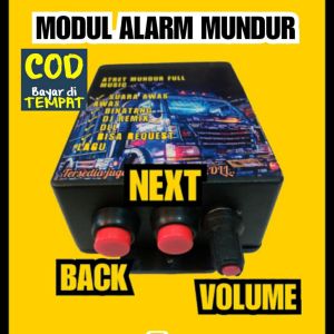 alarm mundur atret mundur mobil 12/24 volt truk canter l300 suzuki carry grand max avanza xenia