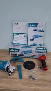 4 นิ้ว เครื่องเจียรไฟฟ้า KANTO สวิชต์ท้าย ทองแดงแท้ สร้างเสริมความงาม ปรับรอบไม่ได้