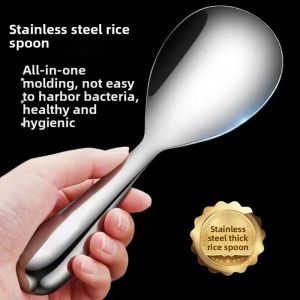 1pcs Silver Small Household Frying Spatula Stainless Steel Short Handle Rice Spoon Steak Spatula Restaurant