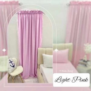 Plain Non Ring Curtain Standard Size Window/ Door Curtain ✨✨