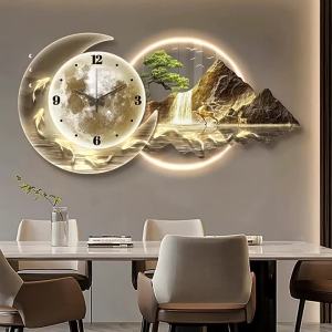Lighted Luxury Decorative Wall Clock