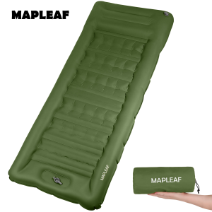 MAPLEAF Inflatable Camping Mattress 12cm Ultralight Waterproof Air Mattress Inflatable Hiking Sleeping Mat Camping Sleeping Pad