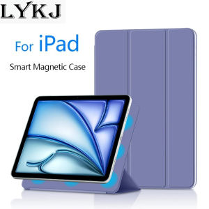Smart Folio Magnetic Funda For New iPad Pro M5 11 13 Inch Case For iPad A16 11 10 Th Mini Air 7 6 5 4 10.9 M3 M2 11 13 " Cover