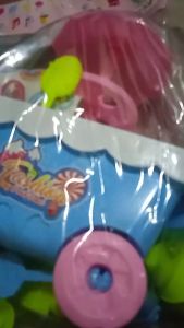 Mainan Mini Ice Cream Stroller Little Pony - Mainan Gerobak Penjual Es krim - Mainan Mini Stroller Ice Cream