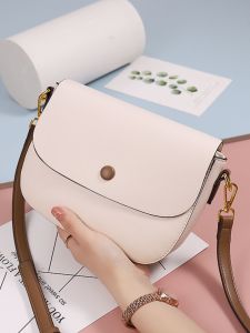 New 2025 Womens Crossbody Bag High Quality Soft PU Leather round Shape Fashionable Casual Single Shoulder Bag for Youth