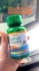 Obat Mata Minus Plus Dan Katarak Paling Ampuh SEHAT MATA Bio Gold Asli Original BPOM