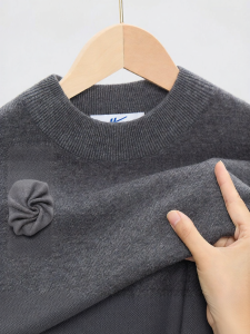 Warrior | Semi High Collar Sweater Male Winter Wear Turtleneck
