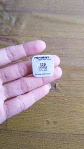 Renata SR731SW Baterai jam tangan Renata 329 SR731SW Silver 1.55V