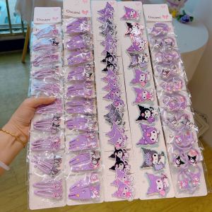 Cute Cartoon Hair Clips for Girls 10 Pairs Childrens Kawaii Small Hair Accessories Hair Bands BB Pins Headwear