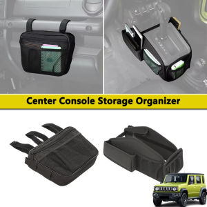 Gear Shift Organizer Copilot Grab Handle Storage Bag for Suzuki Jimny JB64 JB74 2019-2025 Interior Accessories Stowing Tidying