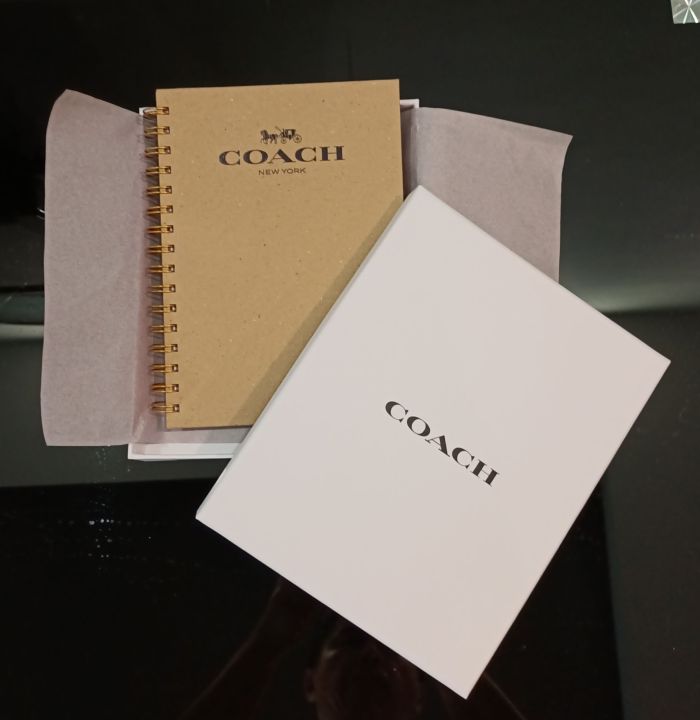 Coach Notebook size A5 | Lazada