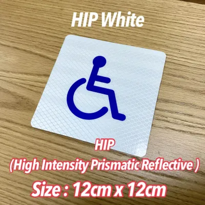 OKU Car Magnet Signs/White Sticker/Road Tax Sticker