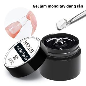 Gel Làm Móng Dạng Tuýp Trong Suốt 8ml Không Dính Dùng Để Nối Dài Móng Vẽ Hoa Trang Trí Đá Sơn Móng Thân Thiện Với Môi Trường