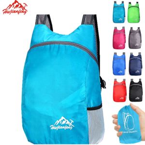 ROLL 8 Colors Ultralight Nano Waterproof Folding Handy Bag Travel Daypack Lightweight Packable Backpack Men Women Daypacks