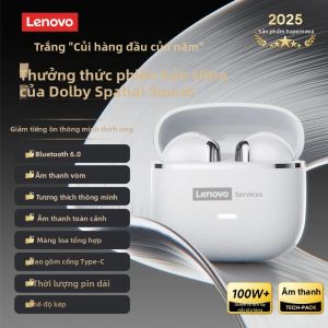 Lenovo | Tai Nghe Không Dây Bluetooth Lenovo LE230 Tai Nghe Hifi Điều Khiển Bằng Cảm Ứng Có Mic Tai Nghe Nhét Tai Chống Nước Dành Cho Thể Thao & Văn Phòng