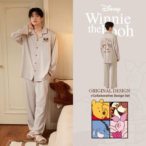 GONGDIE | Soft Pure Cotton Long Sleeve Pajamas Autumn/Spring