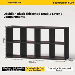 SAMEDREAM | Steel Multi-functional Combination Cabinet Bookshelf
