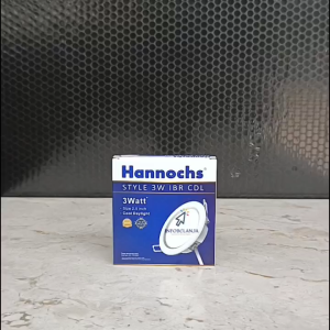 Lampu LED Plafon downlight Hannochs STYLE 3Watt IBR CDL Cahaya Putih SNI Original