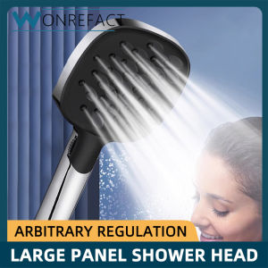 Bathroom High-Pressure Shower Head Handheld Shower Head Bathroom Accessories 3 Modes Of Water-Saving Shower Head