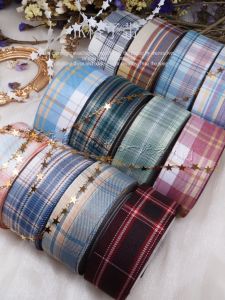 Ruy Băng Vải JK Phong Cách Nhật Bản Trà Đỏ Muku Snow Pine Gentle Ice Cream Salt Star Field Butterfly Knot Grid Belt