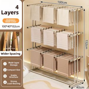 MUGG | Floor Standing Towel And Clothing Organizer Multi-level