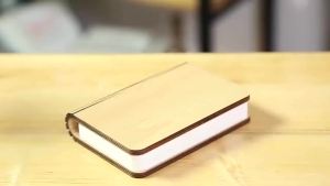 3D Wooden Foldable LED Book Night Light 3 Color USB Rechargeable Magnetic Desk Table Lamp Bedroom Bedside Ambient Lighting Decor