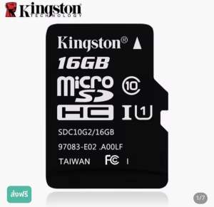 Kingston Micro sd card Memory Card 16GB 32GB 64GB 128GB 256GB 512GBกล้อง กล้องติดรถยนต์ โทรศัพท์มือถือ