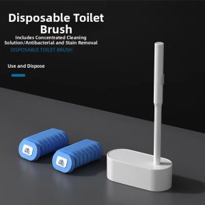Comprehensive Clean Easy-Release Toilet Brush Set