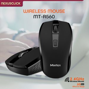 NexusClick Portable Wireless Computer Mouse 2.4GHz Ergonomic Design 1600 DPI Adjustable Plug and Play Mice for Office Daily Work