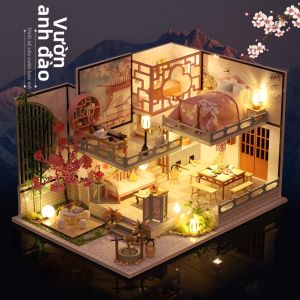 MAOMIYU | Mô Hình Nhà Tự Xây Phong Cách Trung Quốc Gỗ