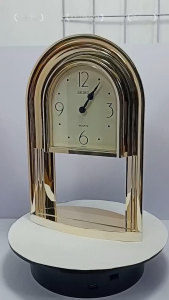 [ Woosilver ]Đồng hồ Seiko Quartz si Nhật – Thiết kế vòm ánh vàng tinh tế – ĐHĐB-04