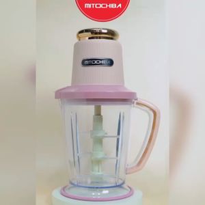 Chopper Mitochiba CH-250 / CH250 / CH 250 New Star Blade 2L - Penggiling Daging Buah dan Sayur dengan 9 Mata Pisau Daya 300 Watt Kapasitas 2 Liter - Lazada