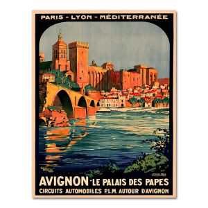BILIBILI | Europe Travel to France Paris Canvas Painting Vintage Wall Pictures Kraft Posters Coated Wall Stickers Home Decoration Gift