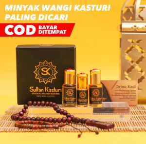 Parfum Solat Pria Minyak Kasturi Murni Bibit Import Farpum Sholat Non Alkohol 100%