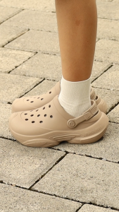 Marco Pony รองเท้าแตะหัวโต รองเท้าเสริมส้น สำหรับผู้หญิง สูง 5 CM. EVA ระบายอากาศ Size 36-41 MH9032