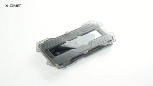 X.One Armorvisor Anti Blue Light Privacy Full Cover Screen Protector with Installer Kit for iPhone 17 16 15 Pro Max Plus