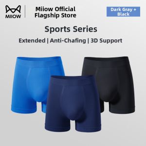 MiiOW | Anti-Chafing Sweat-Absorbent Quick-Dry Mens Boxer Briefs