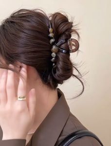 Jepit Rambut Jedai Gaya Retro Wanita Korea Jepitan Hair Clip Besar Aksesoris Fashion HG JPT26