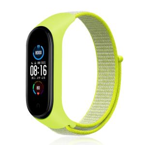 Bracelet for mi band 6 7 Strap Nylon Sport loop watch Belt pulsera correa Mi band 4 Wristband for xiaomi Mi band 5 4 3 Bracelet