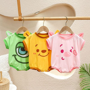 Mùa Hè Em Bé Áo Liền Quần Ngắn Tay Mỏng Cotton Vải Bông Quần Áo Phong Cách Công Chúa Cho Bé Gái Sơ Sinh Đến 12 Tháng Tuổi Chân Váy Chữ A Đầm