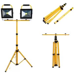Flood Light Stand 1.6M 2M 1 head 2Head 3headFlood Light Tripod Telescopic Tripod Stand only