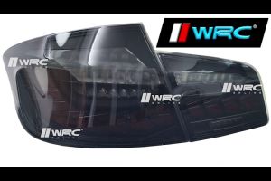 BMW 5 Series F10 F18 2011 - 2017 Version 2 Dragon Scale Dynamic Tail Lamp With Signal Running ( Smoke )