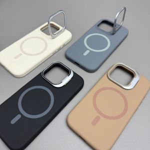 เคสโทรศัพท์ซิลิโคนเหลว Apple 16Promax AI ปุ่มแบบถ่ายโอนแม่เหล็ก ป้องกันการตกหล่น ครอบเต็มจอ ป้องกันรอยขีดข่วน สำหรับผู้ชายและผู้หญิง