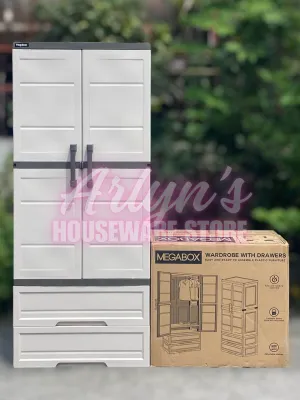 MEGABOX WARDROBE WITH DRAWERS MG-186