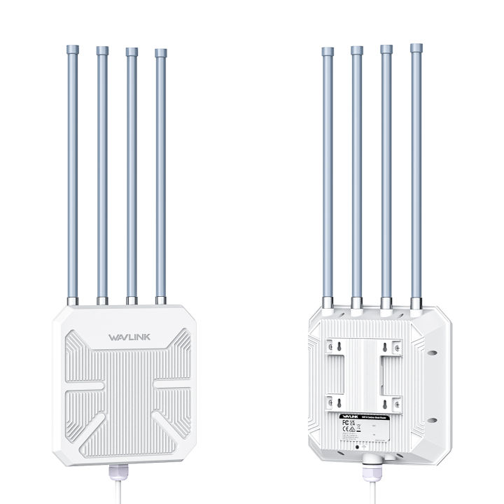 WAVLINK AX3000 Outdoor Penguat Sinyal WiFi Repeater Jarak Jauh Alat AX1800 WiFi Mesh Range Extender