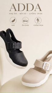 Dép bít nhựa ADDA Thái lan nữ (size  4-7)
